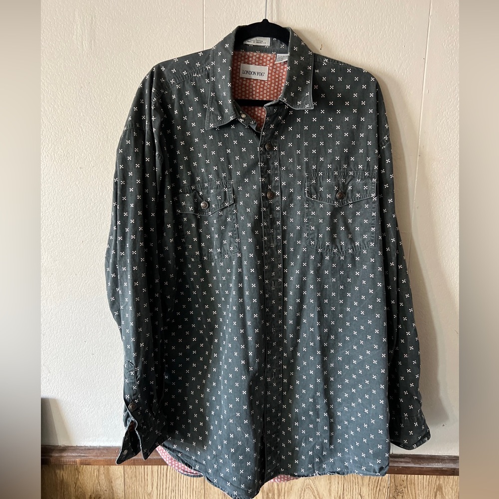 Vintage 90's London Fog Button Up Shirt